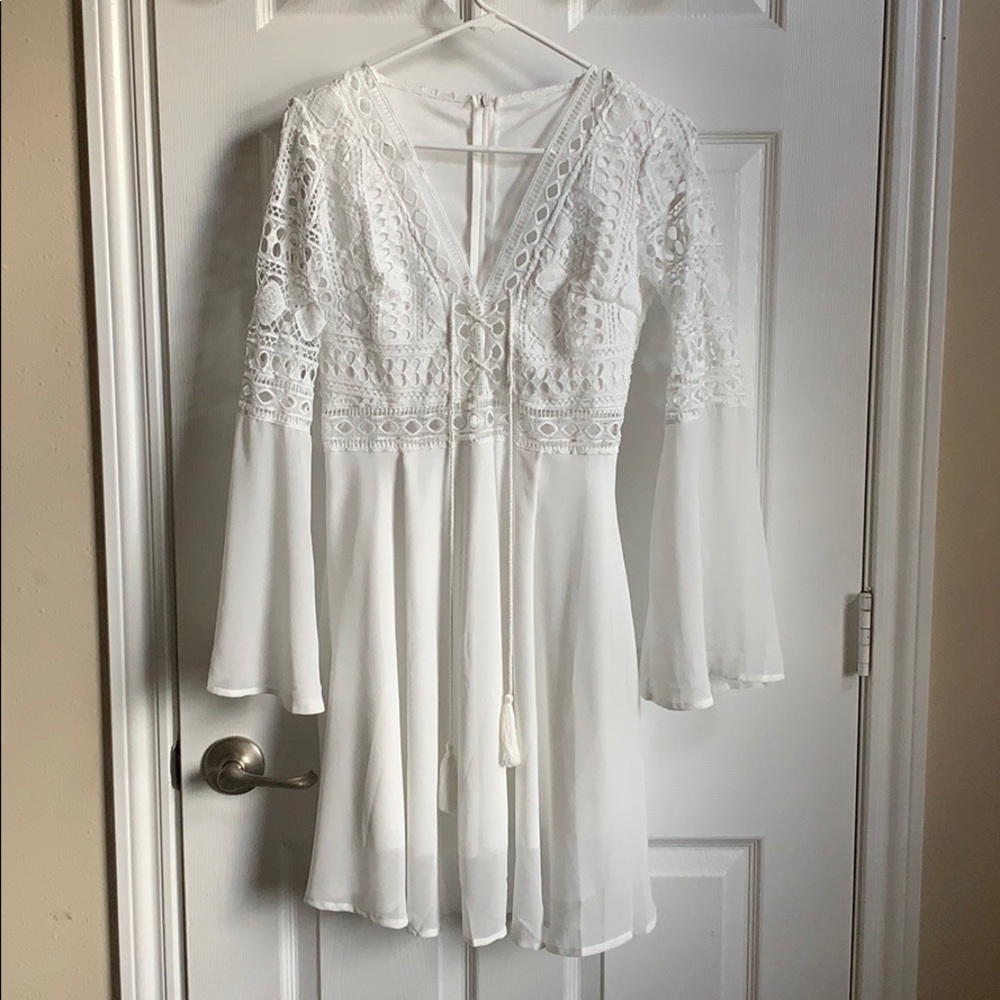 Cute bell sleeve dress